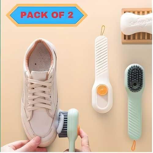 Reenoz Multifunctional Scrubbing Brush (Pack of 2)