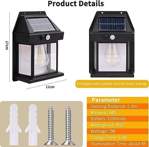 Reenoz Outdoor Solar Wall Light