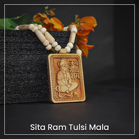 Bageshwar Dham Tulsi Mala (100% Original Tulsi beads) - Buy 1 Get 1 Free