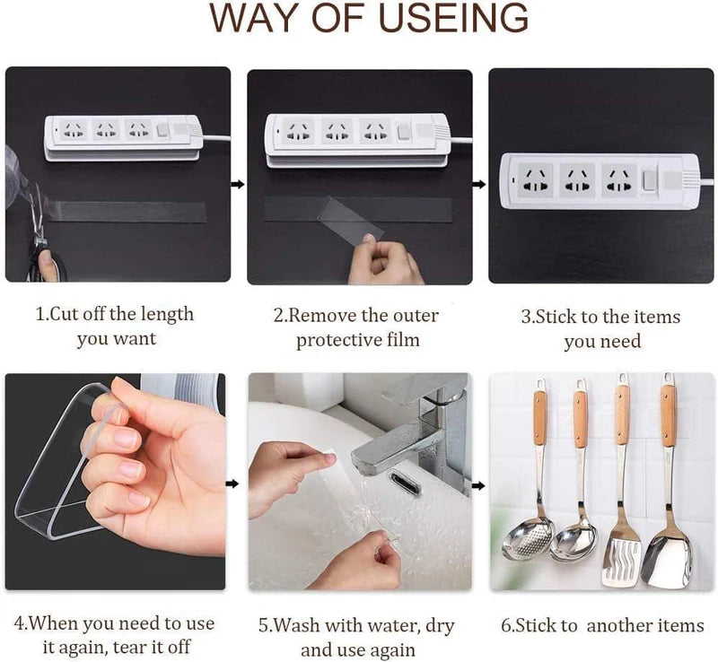 Reenoz Heavy Duty Ultra Strong Double Sided Adhesive Tape